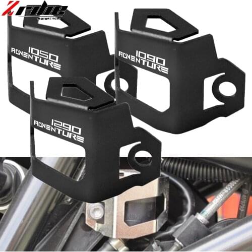 For 1290 SUPER ADVENTURE Motorcycle CNC Rear Brake Fluid Reservoir Protective Cover Guard For 1290 1190 1050 Adventure