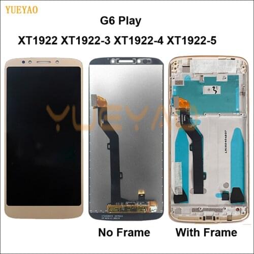 For Motorola Moto G6 Play LCD Display Touch Screen Panel LCD XT1922-1 XT1922-2 XT1922-3 XT1922-4 XT1922-5 Display Touch Screen