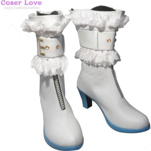 Fate/EXTRA Saber Bride Nero Claudius Cosplay Shoes Boots Halloween Christmas Shoes