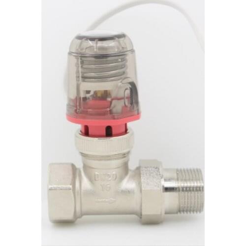 24V 230V NO electric thermal actuator valve head for thermostat manifold underfloor heating temperature control valve DN15-DN32