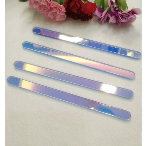 20pcs of Reusable Acrylic Sticks for Ice Cream,Popsicle,Kids Projects,Classrooms,Home,Party and More