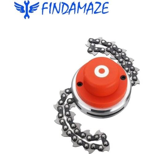 New Trimmer Head Coil 65Mn Chain Brushcutter Garden Grass Parts For Brush Cutter Lawn Mower