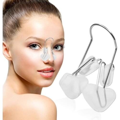 Nose Shaper Lifter Clip Nose Beauty Up Lifting Soft Safety Silicone Nose Bridge Straightener Corrector Slimming Device