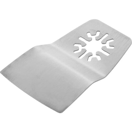 1PC 52*72.5mm Blade Fixed Scraper Oscillating Multi Tool Saw Blade Wood Cutting For Renovator Bosch Fein Dremel