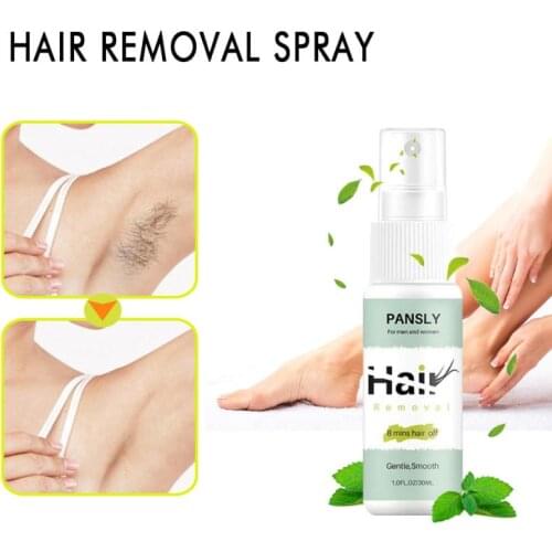 30ml Hair Removal Spray Soothes And Repairs The Skin Delicate Smooth Gentle Moisturizing Natural Plant Extracts Skin Care TSLM1