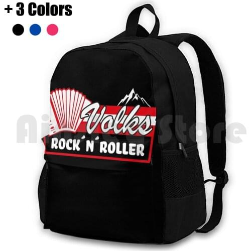 Volks Rock'N'Roller-Andreas Fanshirt Outdoor Hiking Backpack Riding Climbing Sports Bag Folk Rocknroller Schlager Music Bat