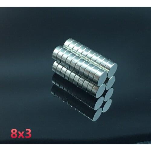 100PCS neodymium magnet strong rare earth neodymium magnets NdFeB permanent round magnetic