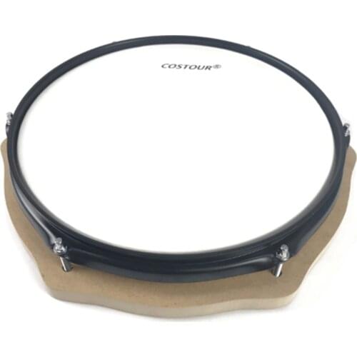 12 Inch Drum Practice Pad Silent Drum for Drum Beginners Players Drum Practice Pad