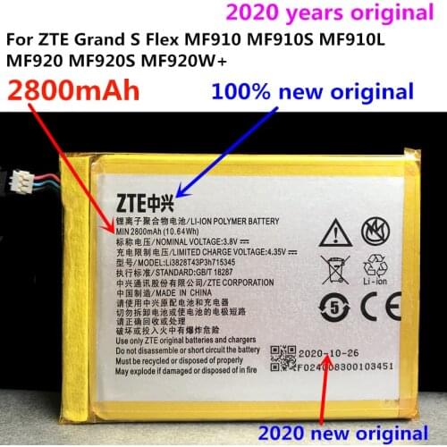 2020 New Original 2300mAh Li3823T43P3h715345 Battery For MEGAFON Megaphone MR150 MR150-2 MR150-5 Batteries