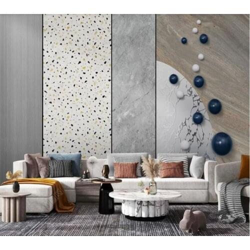 Papel de parede 3D round light luxury high-end grille 3d wallpaper mural,living room tv wall bedroom wall papers home decor