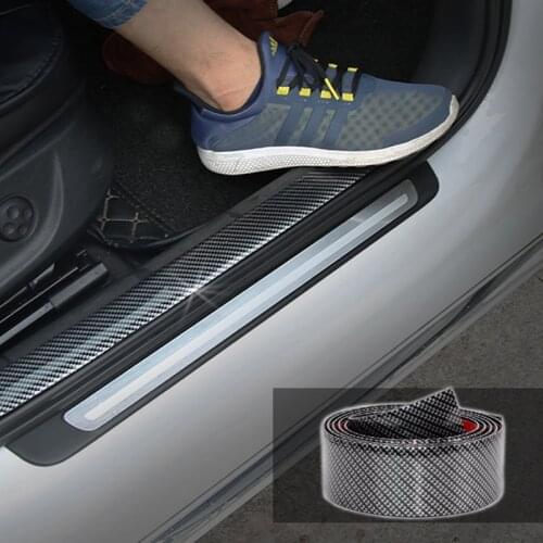 3D Car Stickers Decals Carbon Fiber Vinyl Protector car Strip Sticker Interior Accessories Automobiles Universal Car Styling