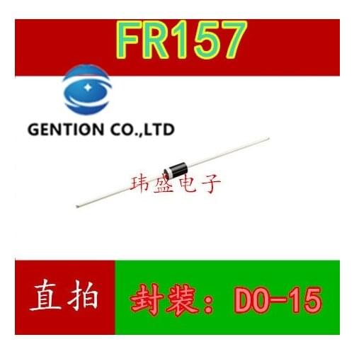 50PCS MIC FR157 DO 15 fast recovery diode in stock 100% new and original