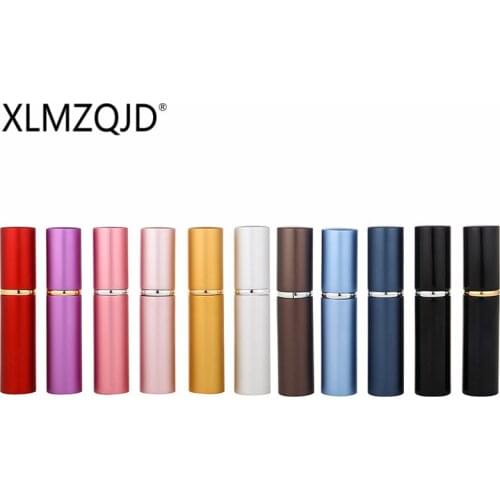6/10ml Perfume Atomizer Mini Portable for Travel Aluminum Makeup Water Spray Refillable Bottle Empty Cosmetic Containers Tool