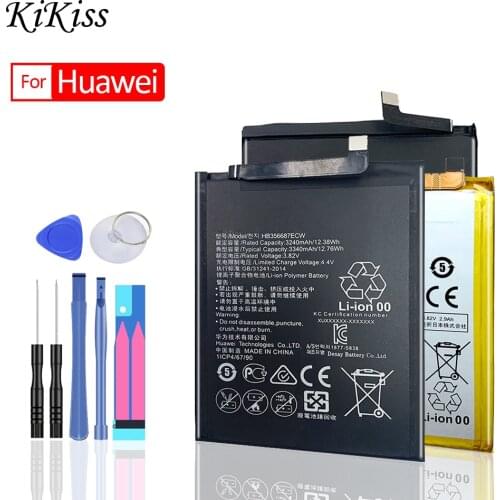 HB386589ECW Battery For Huawei P9 P10 P20 P30 Plus/Honor 7X 8C 8X 9 9i 10(Lite Pro)/STF-L09 STF-AL10/Honor View 10 V10 V8 V9 V20
