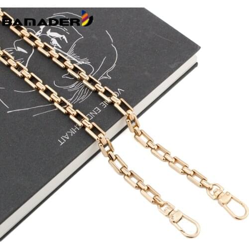 BAMADER DIY Bag Metal Chain Strap Quality Metal Shoulder Straps High-grade Hardware Bag Chain Accessories Womens Bag Chain Strap