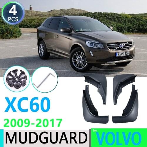 For Volvo XC60 2009~2017 2010 2011 2012 2013 2014 2015 2016 Fender Mudguard Mud Flaps Guard Splash Flap Car Accessories