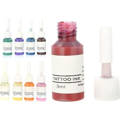 10 Colors Tattoo Ink Body Paint Microblading Eyebrow Permanent Makeup pigment for microblading Tattoo Ink Set