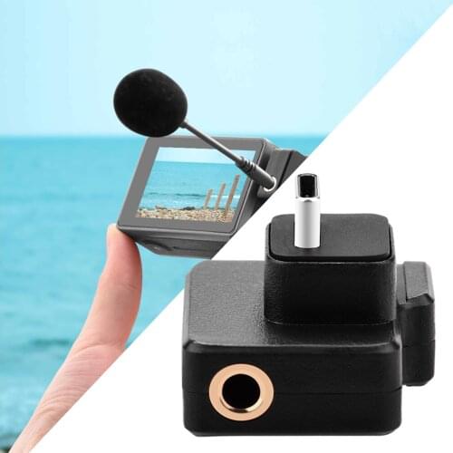 Action Audio Adapter with 3.5mm Mic USB-C Audio Microphone Adapter for Osmo Action for DJI Osmo
