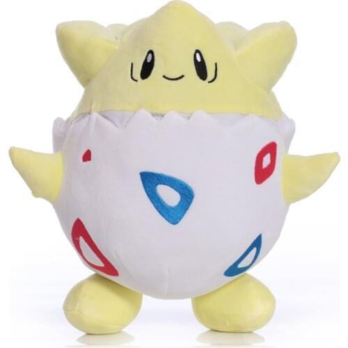 5pcs/lot 18cm Togepi Plush Toys Pokemon Togepi Plush Stuffed Toys Doll Soft Toy for Children Kids Gifts