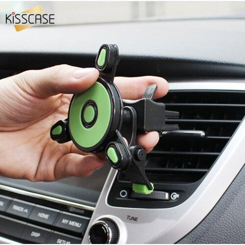 Magnetic Car Bracket Phone Holder For iPhone Xiaomi 360 Rotation Magnet Air Vent Clip Mount Stand Silicone Pad Holder For Phone
