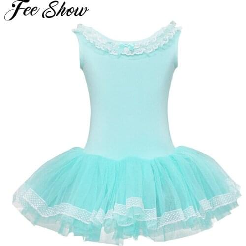 2018 Cute Kids Girls Ballet Dress Dance Clothing Ballet Costumes for Girls Dance Leotard Dancewear Girls Ballet Dance Tutu Dress