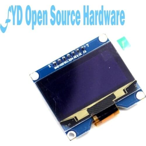 1pcs 1.54 inch I2C IIC SPI Serial 128X64 white OLED LCD LED Display Module