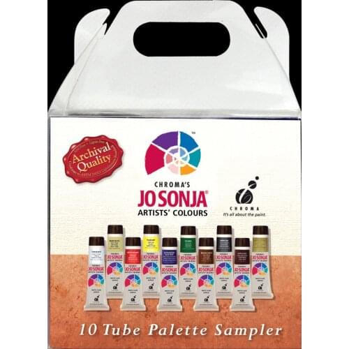 American JO SONJA imported high-grade acrylic paint set 20ML Rebirth doll water-based акриловые краски