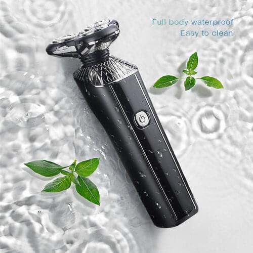 Wet Dry Electric Shaver for Men Beard Hair Trimmer Electric Razor Rechargeable Bald Shaving Machine LCD Display Grooming Ki 43K