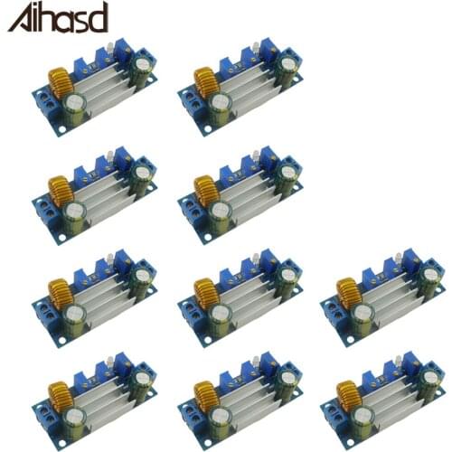 10PCS/LOT DC-DC 5A Step-down CC CV Constant Voltage Constant Current Solar Lithium Battery LED Driver Module With PWM