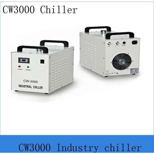Industry chiller cw3000AG for cooling co2 laser engraving machine tube 20-80w