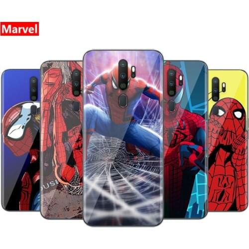 Marvel Spider-Man Avengers Super Hero For OPPO Realme 7i 7 Global 6 6S 6i 5 5S 5i 3 3i 2 Narzo 10 20 Pro TPU Silicone Phone Case