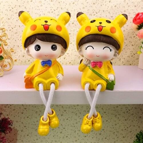 Bedroom living room childrens room home decorations furnishings creative hanging feet dolls home furnishings