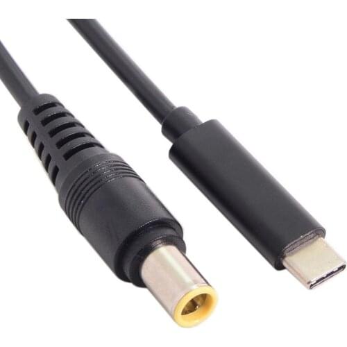 USB 3.1 Type C USB C Male Input to Lenovo DC 7.9*5.4mm magsafe1&2 macbook air pro Power PD Charge Cable 1.8m (6ft) for Laptop