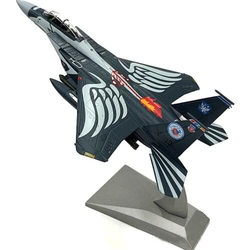 1: 100 U.S. F-15E attack hawk simulation alloy aircraft model plane gift collection