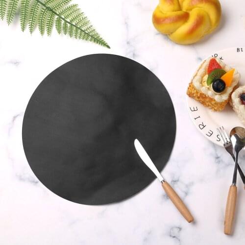 4Pcs Round Fiberglass Cloth Grill Mats Kitchen Tool Non-Stick Baking Barbecue Liner Dishes Pads Reusable Cooking BBQ Accessories