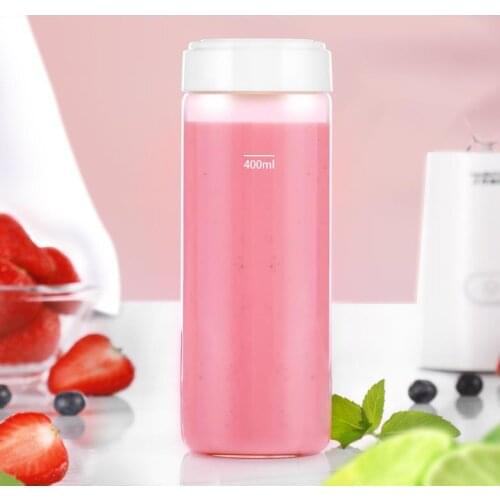 400ML Multifunctional Electric Cup-Shape Juicer Mini Mixer Portable Blender Vegetables fruit Squeezers Reamers Bottle
