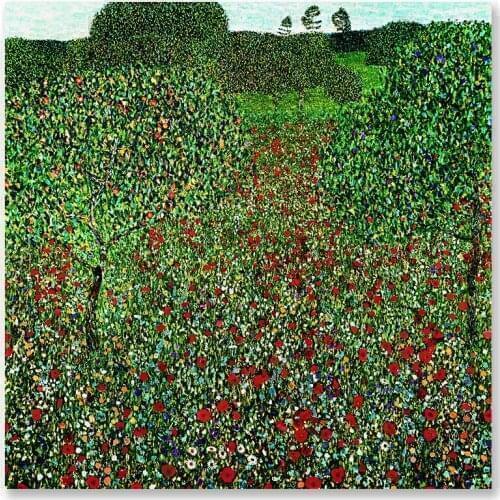 5D Diy Diamond Painting Cross Stitch Kit Diamond Mosaic Embroidery " Mohnfeld " 3D Painting Square/Round drill Gift