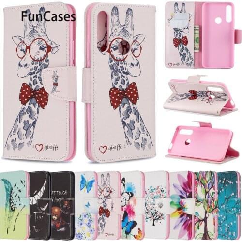 Little Bear Back Covers Cases For estojo Huawei Y9 Prime 2019 Cell Telefoon sFor Huawei telefon P Smart Z Wallet Flip Case