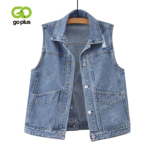 Женские джинсовые жилеты GOPLUS China At AliExpress