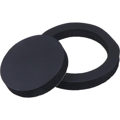 Hot sale 1 PC 19.5cmx2.5cm Car Universal Speaker Insulation Ring Soundproof Cotton Pad for Car Door