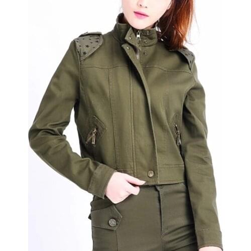 Женские стильные куртки HANWILD China At AliExpress