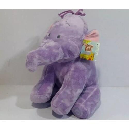 Disney Tigger Eeyore Piglet Friends Lumpy Heffalump Plush Doll 35cm Cute Stuffed Animals Purple Elephant Plush Toys Kids Gifts