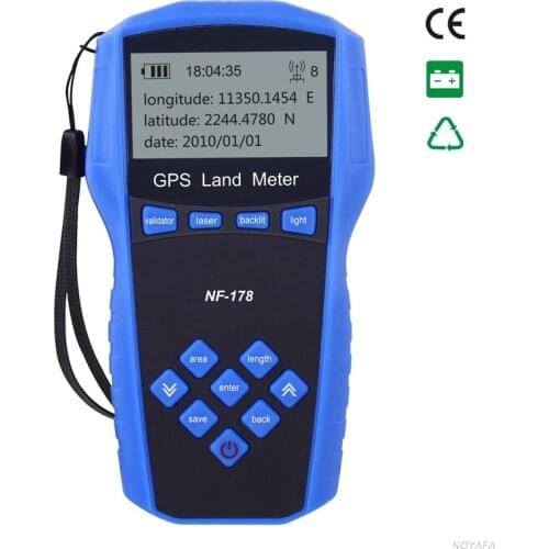 Hot Sale Professional Handheld GPS Test Devices High Precision Land Measuring Instrument NF-178 High Quality Measuring Meter