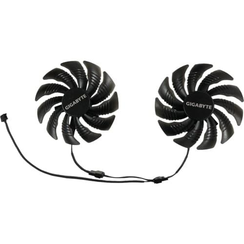 2PCS/SET 90mm T129215SU PLD09210S12HH GPU Cooler Graphics Fan For GIGABYTE P106-100 6G GTX1660 GTX1650 SUPER As Replacement