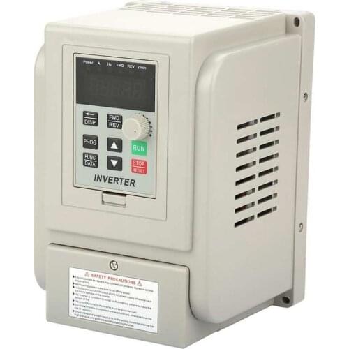 AT1-2200X AC220V 2.2kW Single Phase VFD Adjustable Variable Frequency Drive Converter For Motor Speed Control Frequency Inverter