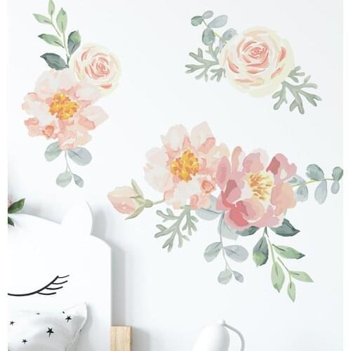 Наклейки цветы на стену Ouliluye China At AliExpress