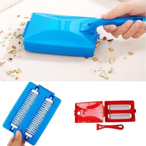 Handheld Carpet Table Brush Plastic Crumb Sweeper Sofa Bed Brush Dirt Cleaner for Home Cleaning Tools Cleaning Brush Accessory