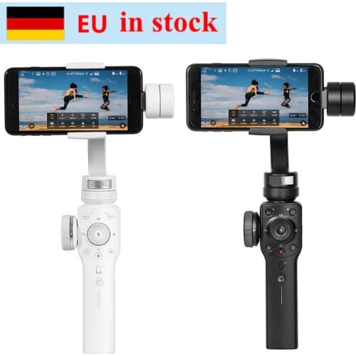 Zhiyun Zhi yun Smooth 4 3-Axis Focus Pull & Zoom Capability Handheld Gimbal Stabilizer for iPhone X 8 7 Plus Samsung S8+ S8