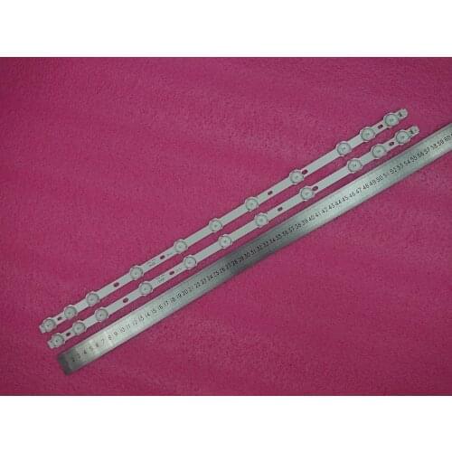2pcs 574mm LED Strip 11leds for LG Sharp 32 inch TV LC32LD145K 32D1334DB VES315WNDL-01 VES315WNDS-2D-R02 32 HA5000 VESTEL