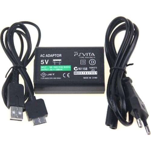 Charger Power Supply AC Adapter USB Data Charging Cable Cord For Sony PlayStation For Psvita PS Vita PSV